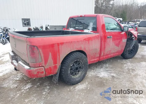 2014 Ram 1500 Express из США, поврежденный, VIN 3C6JR7AT0EG219885